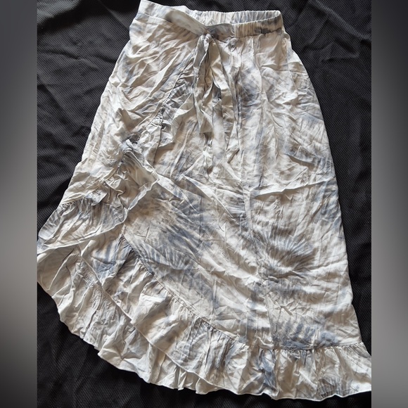 Blue Island Tie-Dye Maxi Skirt - Picture 1 of 5